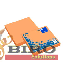 Hîrtie pentru notițe cu lipici 75x75 mm 80 Foi, NEON